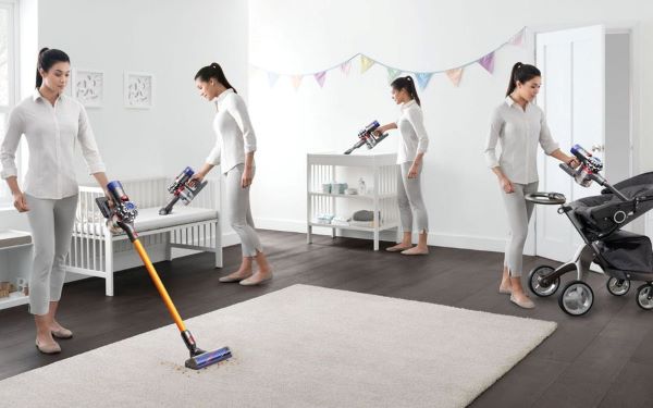 La polyvalence du Dyson V8 Absolute.